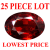 6x4 mm Oval Faceted Rhodolite Garnet 25 pc Lot AAA Grade