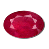 2.50 Carat Oval Raspberry Red Ruby in AA Grade