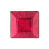 3.00 mm Square Shape Ruby in AA Grade