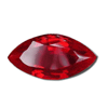 6x3 mm Marquise Shape Ruby in AAA Grade