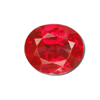 6.5x5.5 mm Oval Shape Ruby in AAA Grade