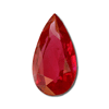 5x4 mm Pear Shape Ruby in AAA Grade