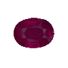 Large 16 Carat Oval Genuine Ruby