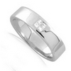 0.16 ct. VS diamond men's Band