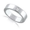0.08 ct. VS diamond men's Band 0.08 ct. VS diamond men's Band