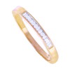 0.15 ct VS Diamond Band in 18k Yellow Gold