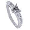 0.26ct VS Diamond Semi Mounting 18K White Gold