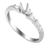 0.26 ct. Diamond Semi Mounting in 18k White Gold