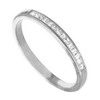 0.15 ct VS Diamond Band in 18k White Gold