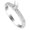 0.26 ct VS Diamond Semi Mounting 18K White Gold