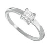 0.16 ct VS Diamond Ring in 18k White Gold