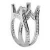 1.35 ct. Diamond Semi Mounting in 18k White Gold