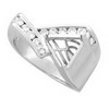 0.52 Carat Diamond Semi Mounting in 18k White Gold