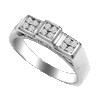 0.15 Carat VS Diamond Ring in 18k Gold