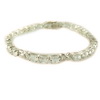 White Topaz Sterling Silver Bracelet
