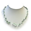 160.42 ct. Green Amethyst Bead Necklace in AAA Grade