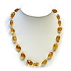 212.04 ct. Golden Citrine Bead Necklace in AA Grade