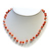 100.56 ct. Coral Bead Necklace in AAA Grade
