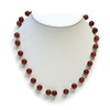 166.5 ct. Carnelian  Bead Necklace in AAA Grade