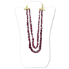 580 Carats Ruby Beads Necklace