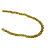 8-11 mm Carved Citrine Bead Strand 16 Inch