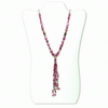 345 Carats Ruby Sapphire Beads Necklace