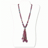 497 Carats Ruby Sapphire Beads Necklace
