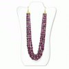 1117 Carats Ruby Faceted Beads Necklace