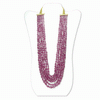 1012 Carats Ruby Beads Necklace