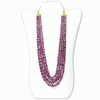 762 Carats Ruby Beads Necklace