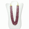 818 Carats Ruby Beads Necklace