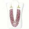 618 Carats Ruby Beads Necklace