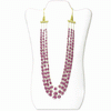 326 Carats Ruby Drop Beads Necklace