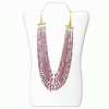 335 Carats Ruby Drop Beads Necklace