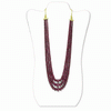 556 Carats Ruby Beads Necklace