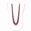 408 Carats Ruby Beads Necklace
