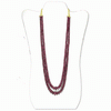 520 Carats Ruby Beads Necklace