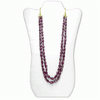 624 Carats Ruby Faceted Beads Necklace