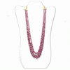 490 Carats Ruby Beads Necklace