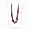 476 Carats Ruby Beads Necklace