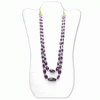 453 Carats Ruby Faceted Beads Necklace