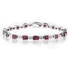 5.56 Carat Diamond Ruby Bracelet