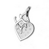 0.09 ct. VS Diamond Pendant in 18K Gold