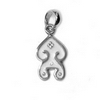 0.09 ct. VS Diamond Pendant in 18K Gold