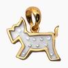 0.09 ct. VS Diamond Pendant in 18K Gold