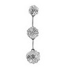 0.50 Cts Diamond Pendant in 18K White Gold