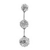 0.50 Cts Diamond Pendant in 18K White Gold