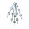 1.00 Cts Champagne Diamond Pendant in 18K White Gold 1.00 Cts Champagne Diamond Pendant in 18K White Gold