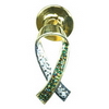 0.05 ct.  Diamond Pin in 14K Yellow Gold