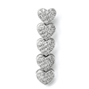 0.54 Carat VS Diamond Pendant In 18k White Gold
